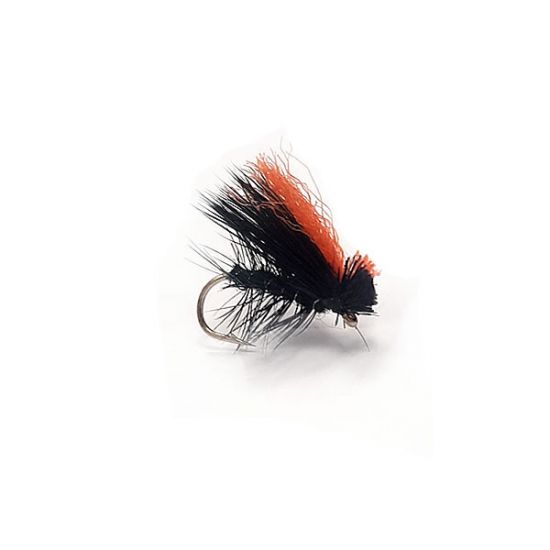 Elk Caddis Black/Orange