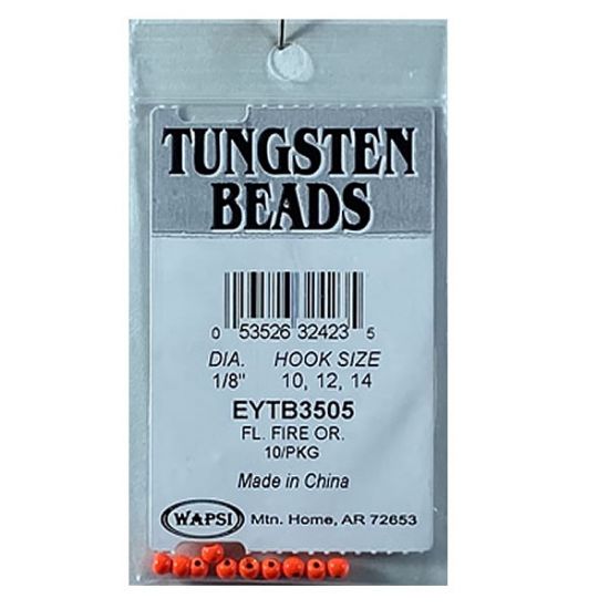 Tungsten Painted Beads